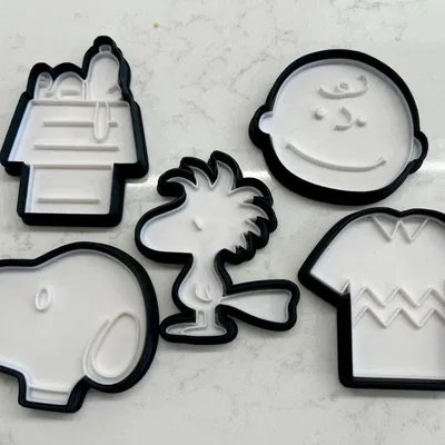 Khuôn Cắt Bánh & Dập Hình Snoopy