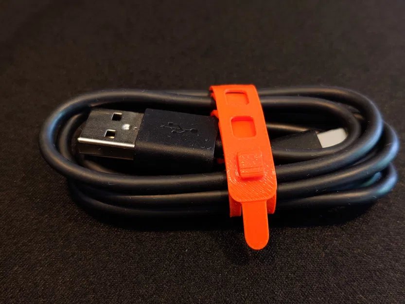 Dây rút cáp tái sử dụng bằng TPU. Dùng cho cáp USB, HDMI, DP, UTP, nguồn và hơn thế nữa - Image 1