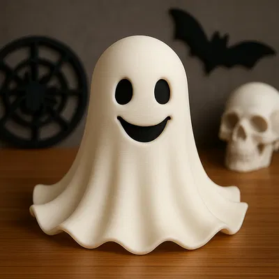 Con Ma Halloween Vui Vẻ