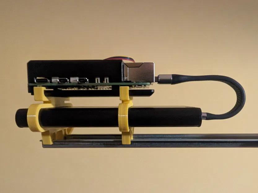 Vỏ Giáp Raspberry Pi kèm Ổ cứng Axagon – Giá đỡ Ray DIN - Image 3