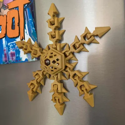 Mô hình nam châm tủ lạnh sticky bomb alien flexi in liền