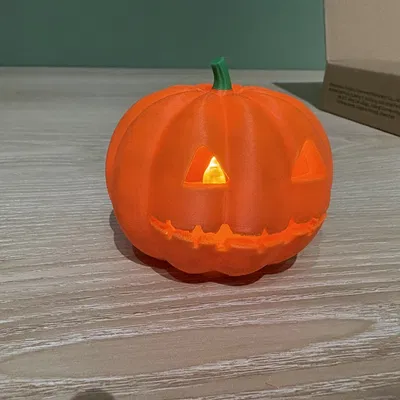 Đèn lồng nến bí ngô