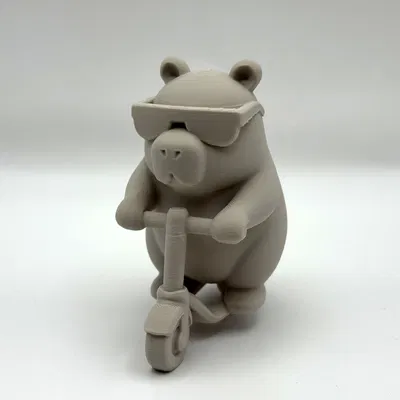 Capybara Trượt Ván – Biểu Tượng "Chill"