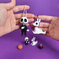 Jack Skellington Flexi Articulated, Móc Khóa Đồ Chơi Nam Châm - Thumbnail 4