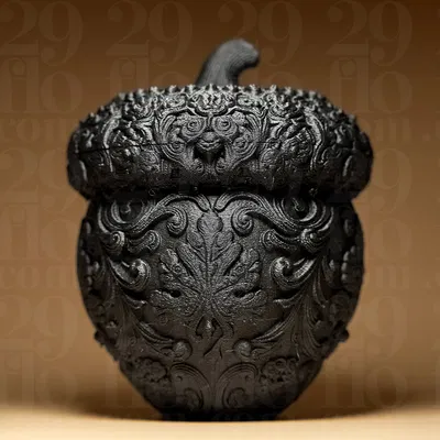 Hộp Đựng Hình Quả Sồi Thiết Kế