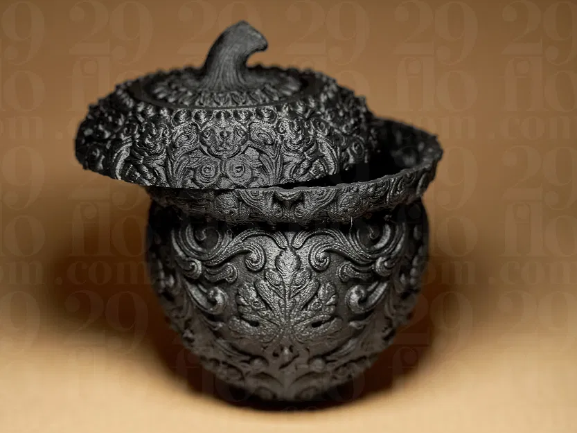 Hộp Đựng Hình Quả Sồi Thiết Kế - Image 4