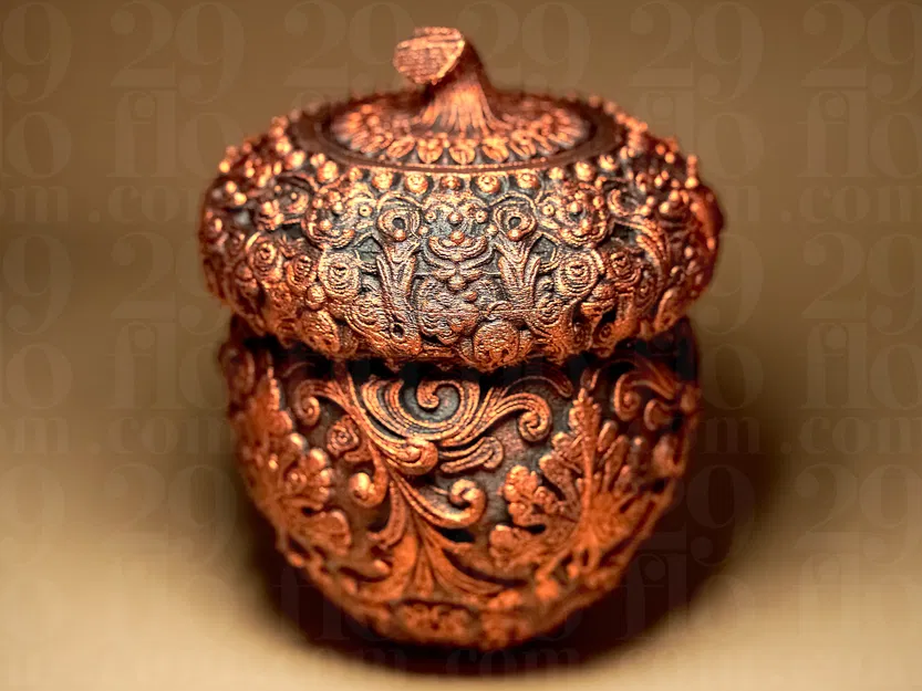 Hộp Đựng Hình Quả Sồi Thiết Kế - Image 6