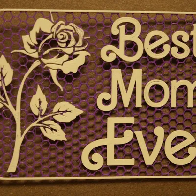 Biển Hiệu "Người Mẹ Tuyệt Vời Nhất"