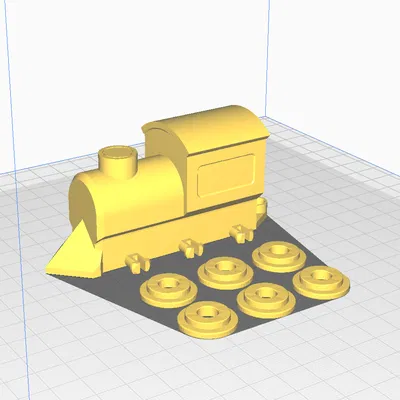 Mô hình đầu máy xe lửa Lokomotive