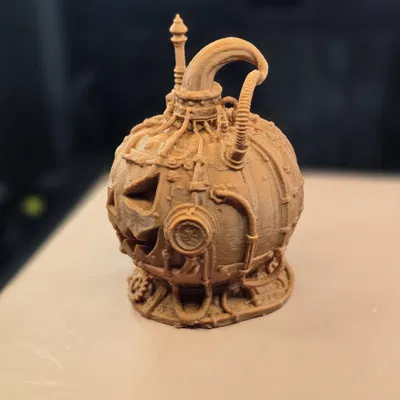 SteamPumpkin: Động cơ Quỷ Quái Lắp Ráp