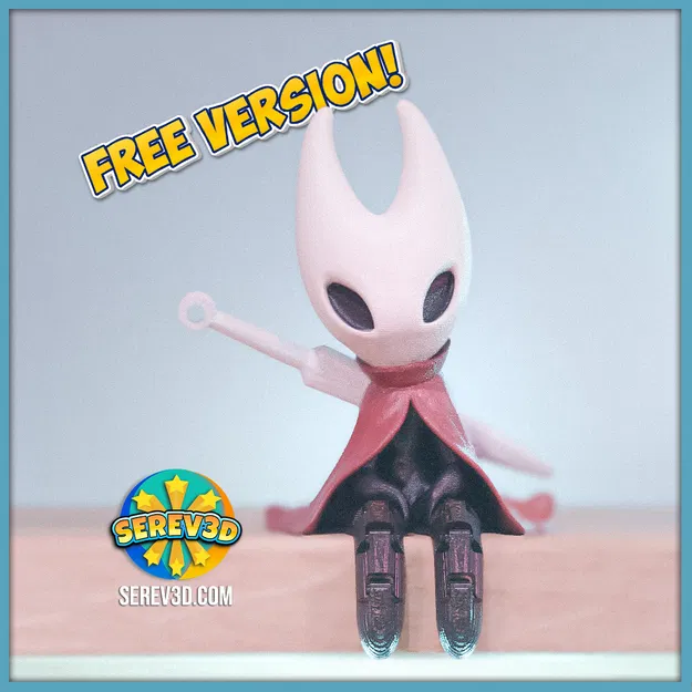 Hornet Hollow Knight - Chân dẻo - Miễn phí nhân vật Hollow Knight mini - Image 1