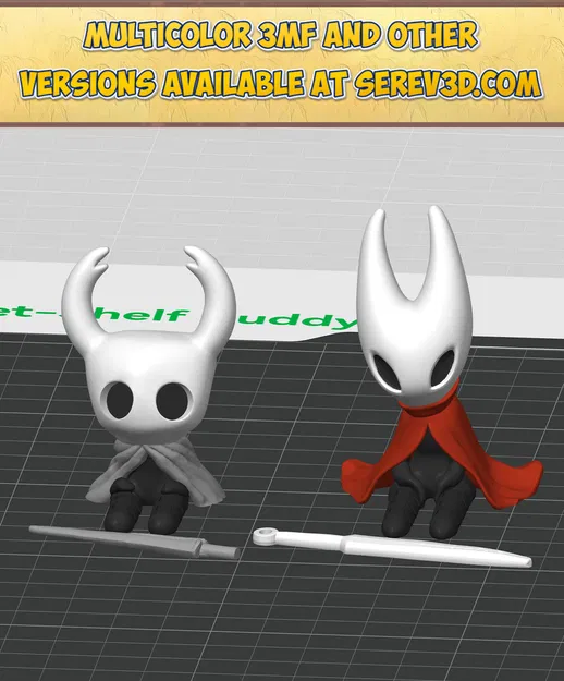 Hornet Hollow Knight - Chân dẻo - Miễn phí nhân vật Hollow Knight mini - Image 2