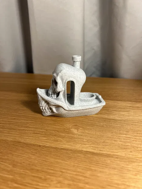 Mô hình Thuyền Đầu Lâu Benchy - Skull Benchy - Image 2