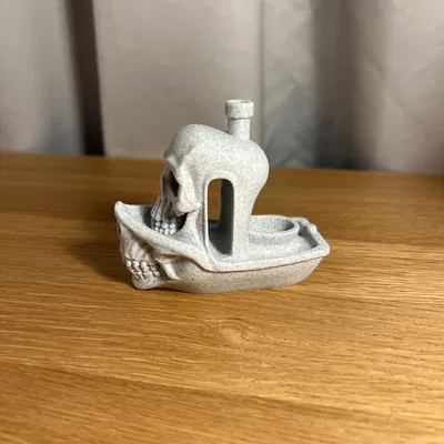 Mô hình Thuyền Đầu Lâu Benchy - Skull Benchy