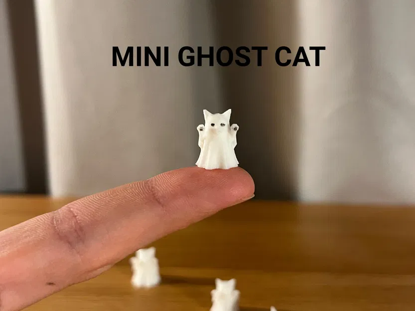 Mèo Ma Tí Hon (Mini Ghost Cat) - Image 1