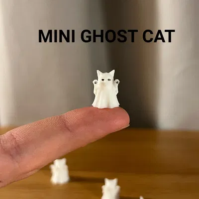 Mèo Ma Tí Hon (Mini Ghost Cat)