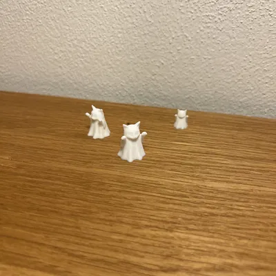 Mèo Ma Tí Hon (Mini Ghost Cat)