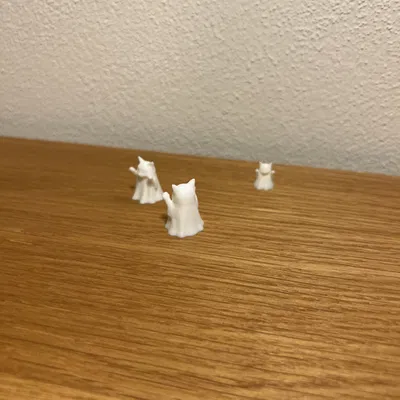 Mèo Ma Tí Hon (Mini Ghost Cat)