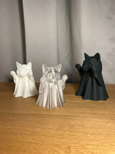 Đèn Ngủ Mèo Ma - Phong Cách Ma Quái Dễ Thương - Image 2