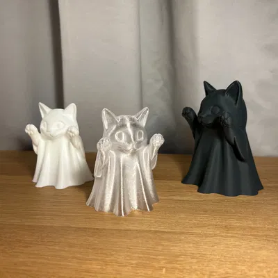 Đèn Ngủ Mèo Ma - Phong Cách Ma Quái Dễ Thương