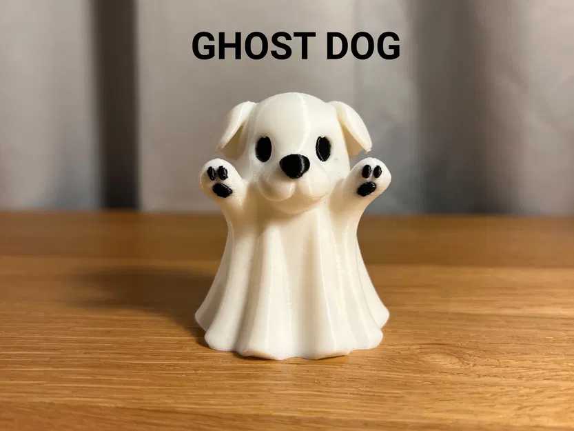 Chó Ma (Ghost Dog) - Mô hình 3D - Image 1