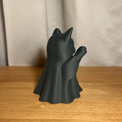 Đèn Ngủ Mèo Ma - Phong Cách Ma Quái Dễ Thương