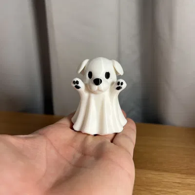 Chó Ma (Ghost Dog) - Mô hình 3D