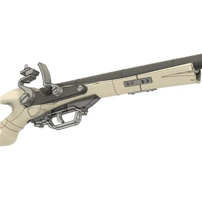 Súng Cướp Biển Xương – Phụ Kiện Hóa Trang Halloween