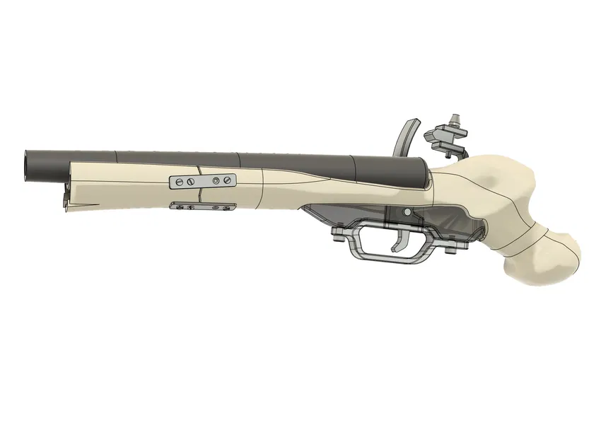 Súng Cướp Biển Xương – Phụ Kiện Hóa Trang Halloween - Image 8