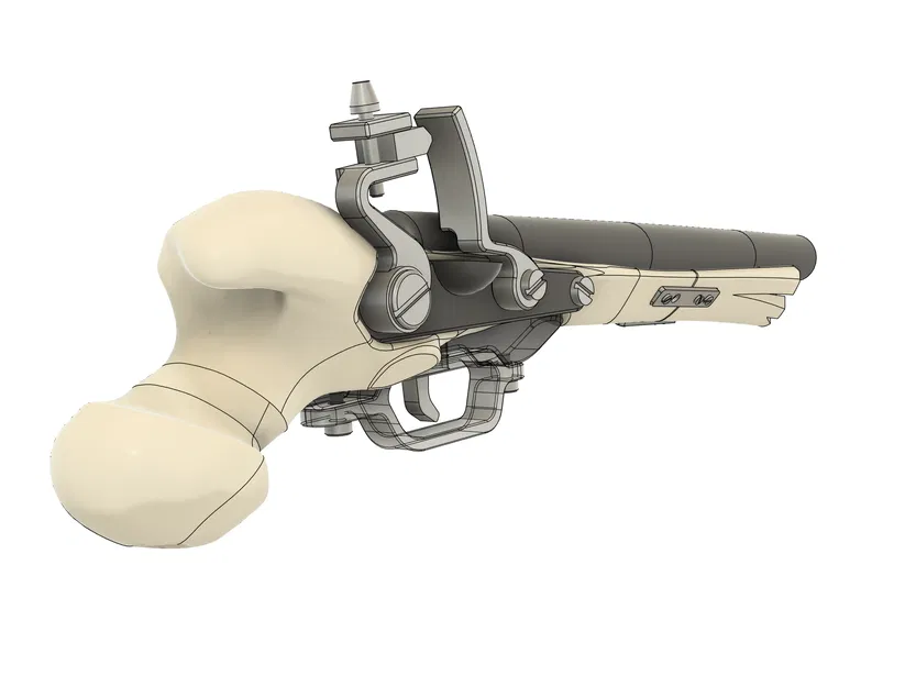 Súng Cướp Biển Xương – Phụ Kiện Hóa Trang Halloween - Image 13