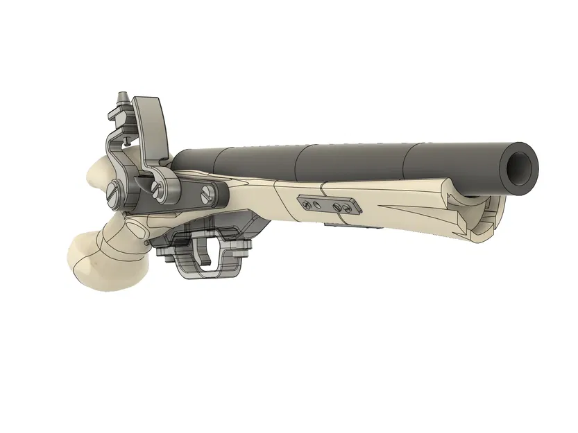 Súng Cướp Biển Xương – Phụ Kiện Hóa Trang Halloween - Image 14