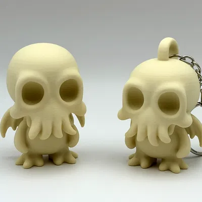 Móc Khóa Cthulhu Mini Dễ Thương