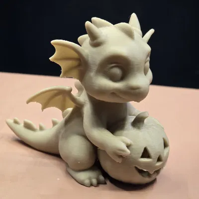 Rồng Con Cầm Bí Ngô