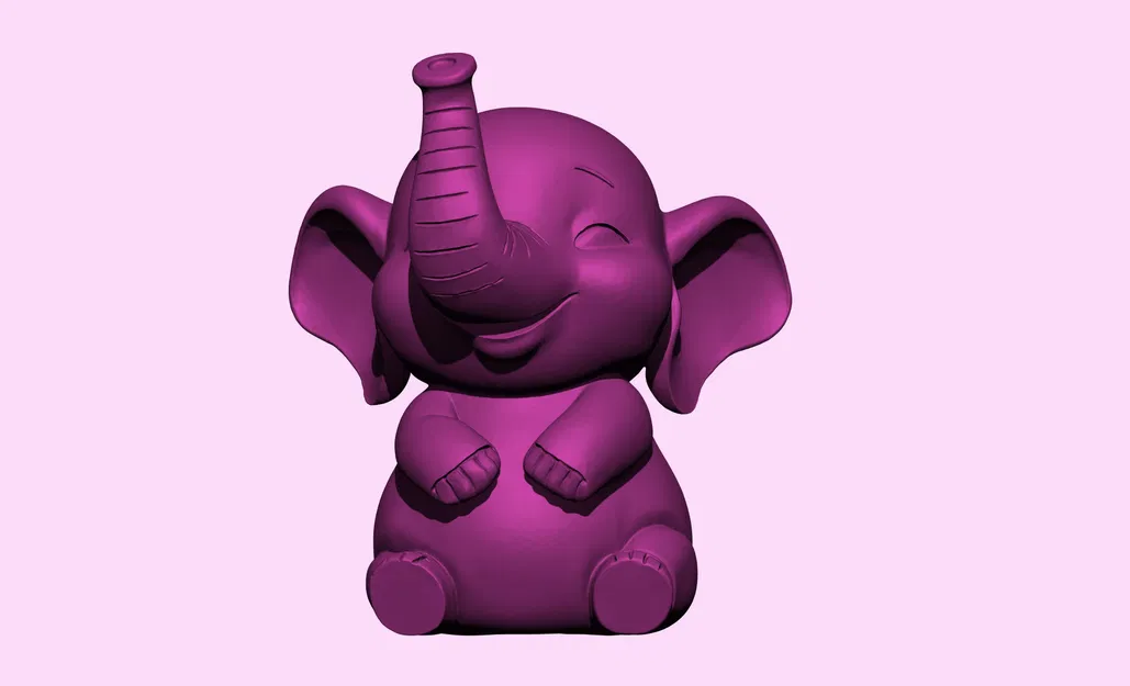 Mô Hình Bé Voi "Bebe Elefante" - Trang Trí Dễ Thương - Image 3