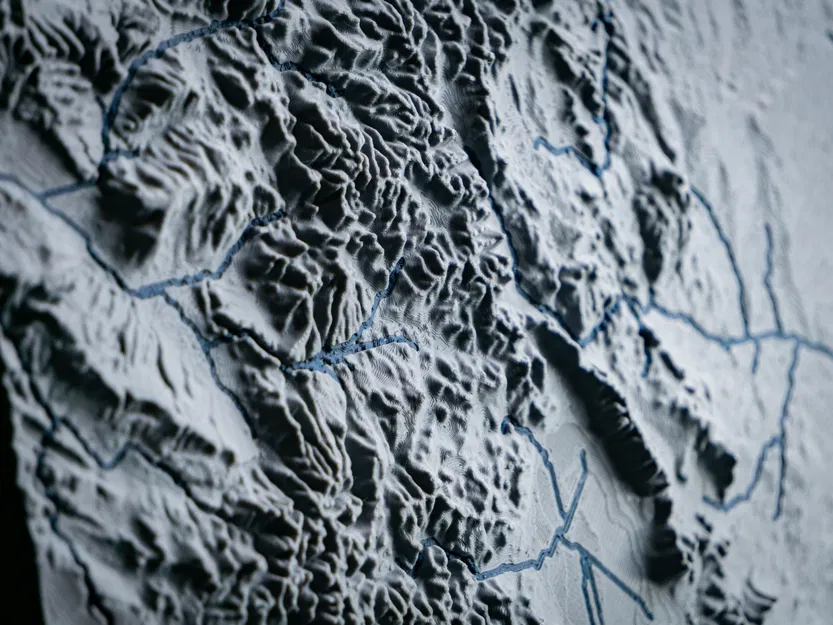 Bản đồ Địa hình Colorado, Mỹ (CO) với Đặc điểm Thủy văn - Image 2