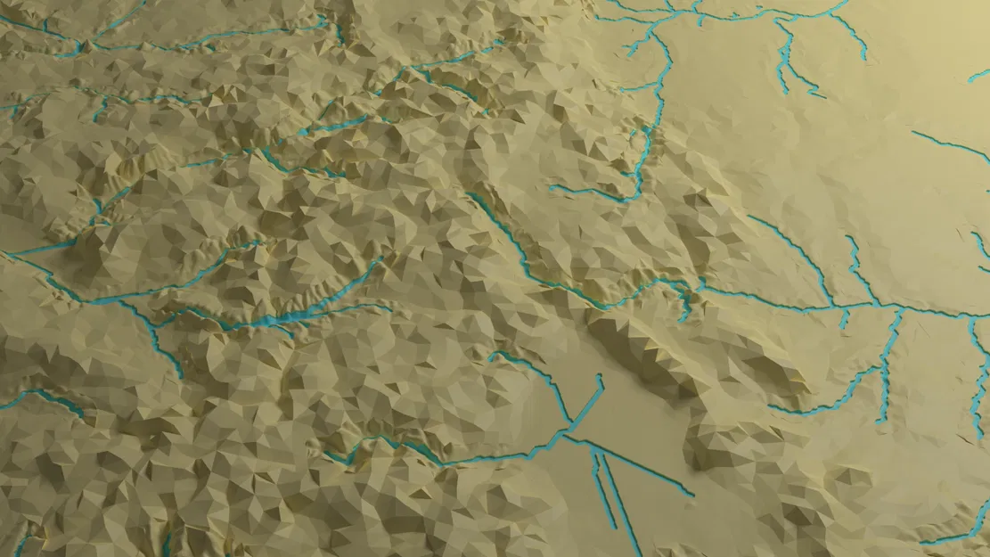 Bản đồ Địa hình Colorado, Mỹ (CO) với Đặc điểm Thủy văn - Image 6