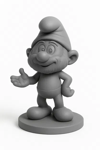 Papa Smurf - Mô Hình 3D - Image 1