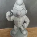 Tượng Tí Nị Gắt Gỏng (Grouchy Smurf) - Thumbnail 2