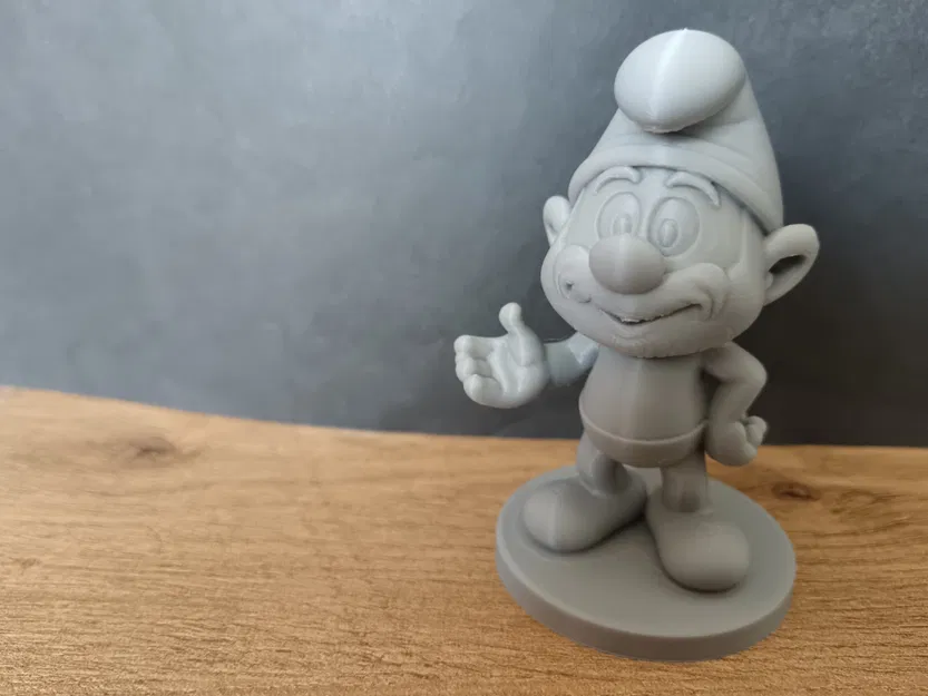 Papa Smurf - Mô Hình 3D - Image 3