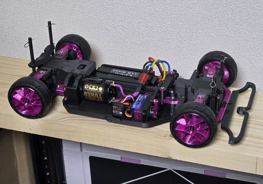 Khung gầm xe touring 4WD RC điện 1/10 (TT-02) - Image 1