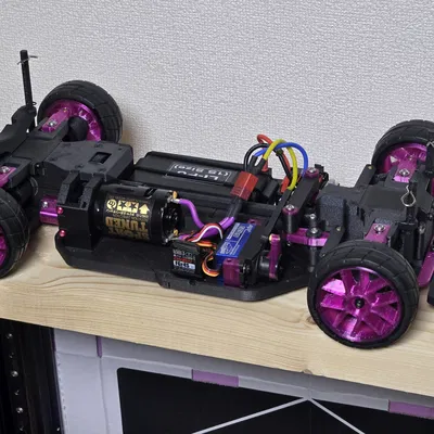 Khung gầm xe touring 4WD RC điện 1/10 (TT-02)