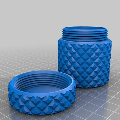 Hộp Có Vân Xoắn