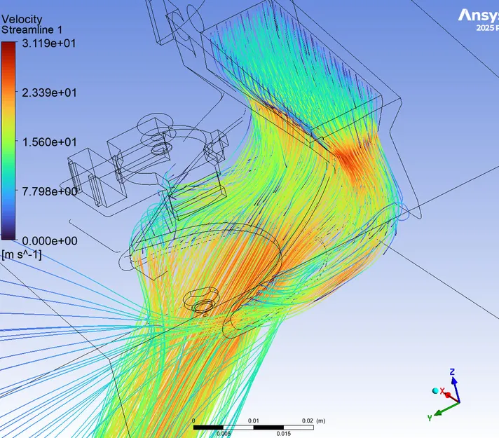 Ống Quạt Tản Nhiệt Nhẹ Cho FlashForge Adventurer 5M/5M PRO Kiểu Prusa MK4S - Image 3