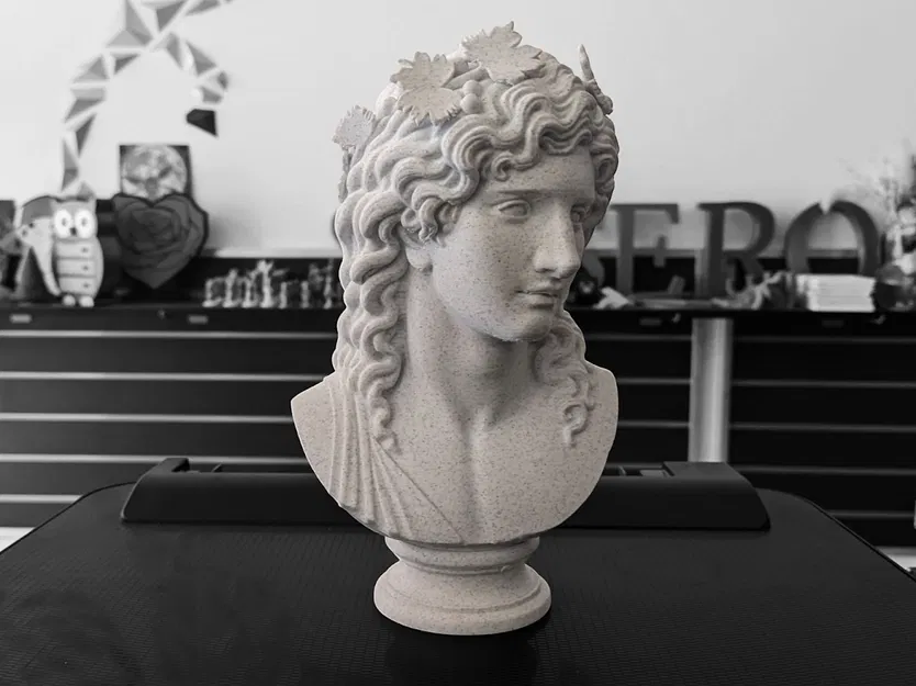 Tượng Bán Thân Thần Dionysus - Vị Thần Rượu Vang Hy Lạp - Image 1