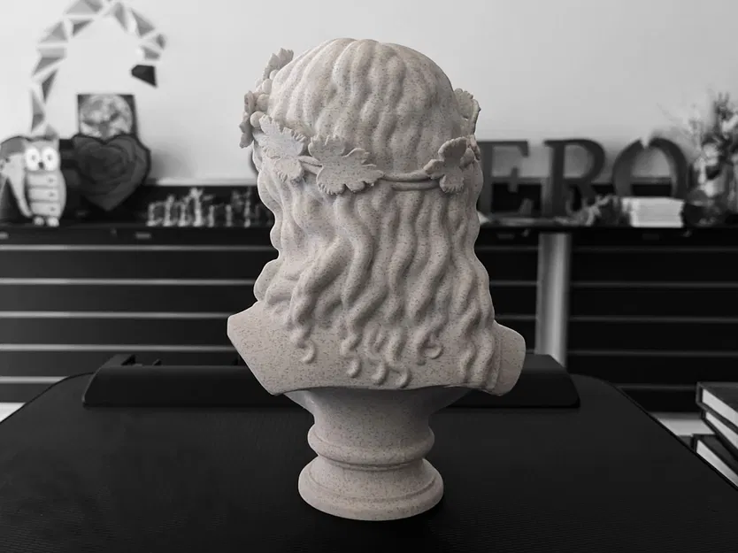 Tượng Bán Thân Thần Dionysus - Vị Thần Rượu Vang Hy Lạp - Image 4