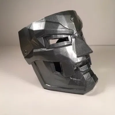 Mặt Nạ Dr. Doom Truyền Cảm Hứng - Mô Hình 3D In Được