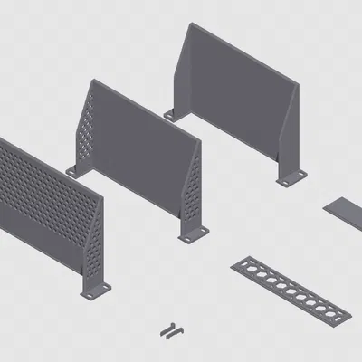 Kệ 10 inch cho Tủ Rack Kiểu Thường