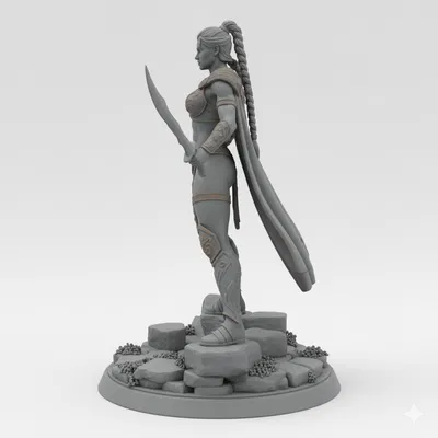 Mô hình có thể sơn Lionheart Amazon