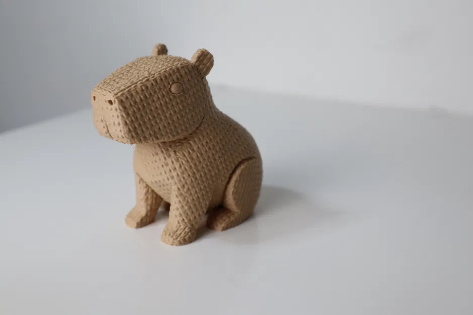 Capybara Dệt Kim - Người Bạn Bàn Làm Việc Thư Giãn Nhất - Image 3