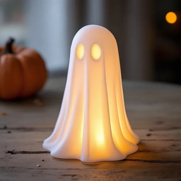 Ma nhỏ Halloween (vừa đèn LED tealight) - Image 1